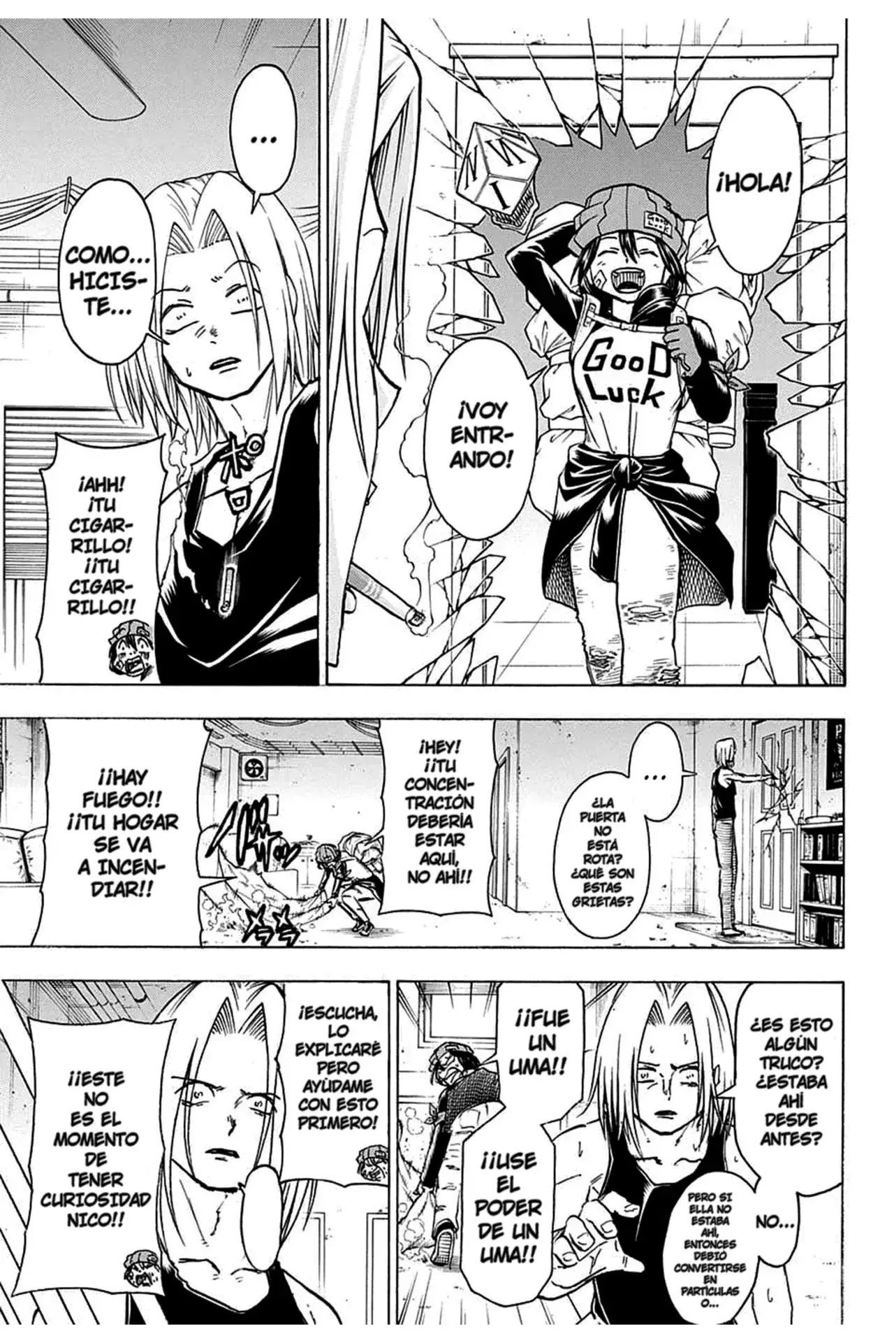 Read UNDEAD UNLUCK Full Color ES Manga Online