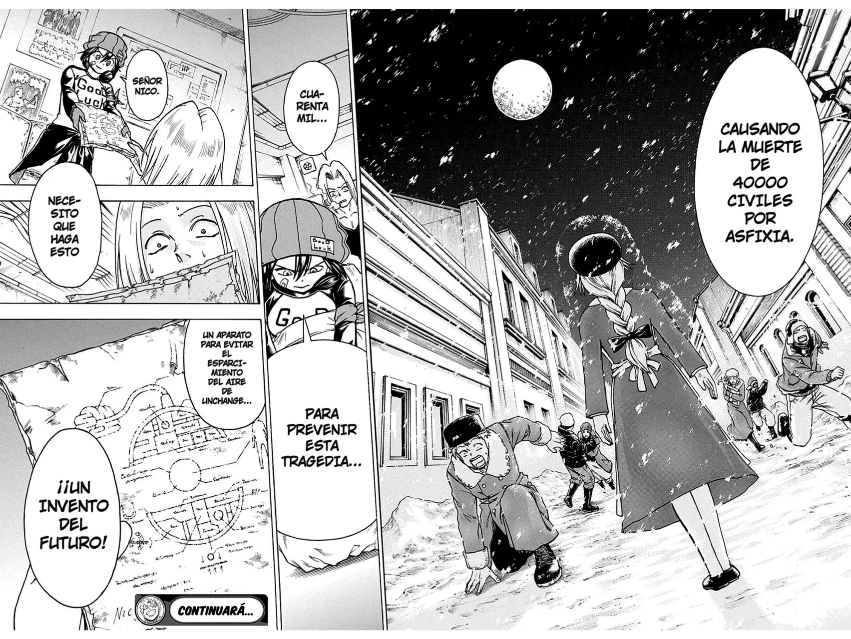 Read UNDEAD UNLUCK Full Color ES Manga Online