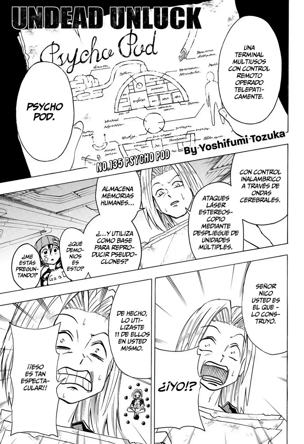 Read UNDEAD UNLUCK Full Color ES Manga Online