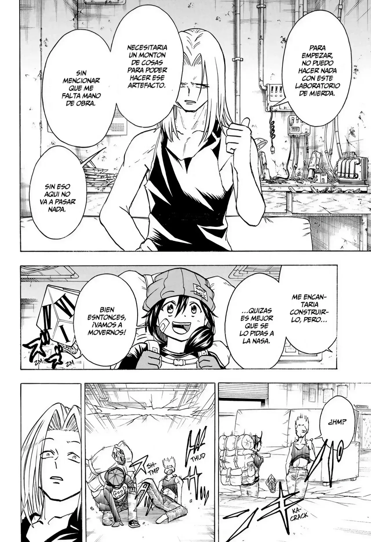 Read UNDEAD UNLUCK Full Color ES Manga Online