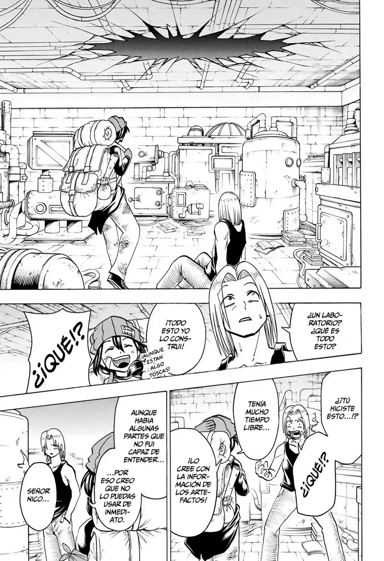 Read UNDEAD UNLUCK Full Color ES Manga Online