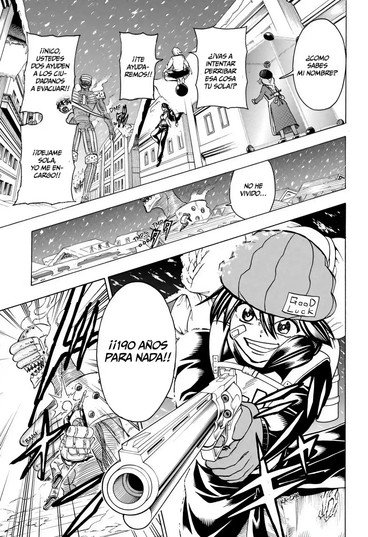 Read UNDEAD UNLUCK Full Color ES Manga Online
