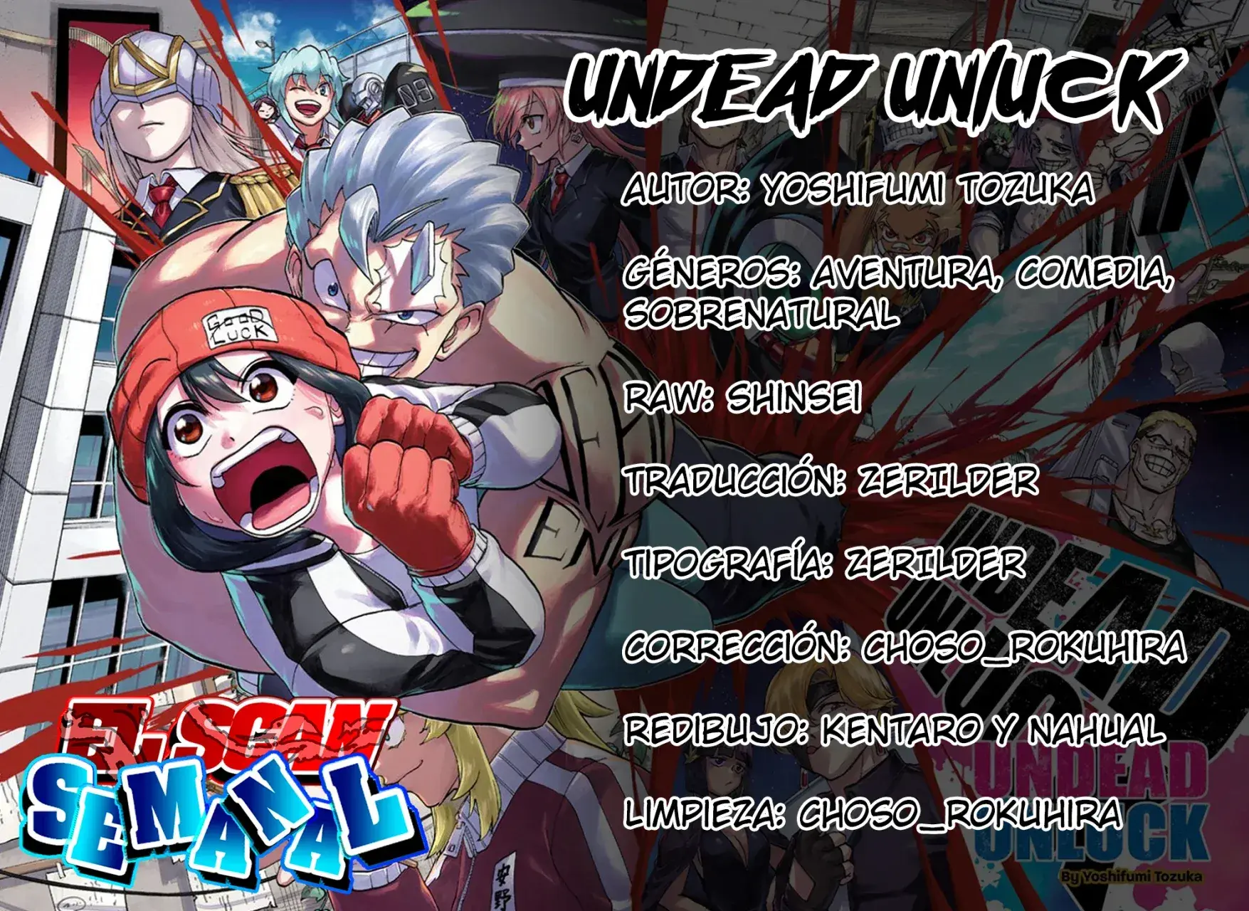 Read UNDEAD UNLUCK Full Color ES Manga Online