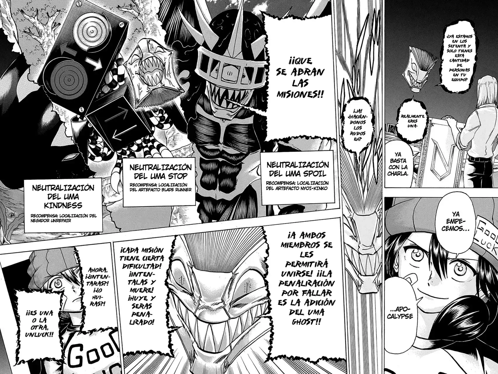 Read UNDEAD UNLUCK Full Color ES Manga Online