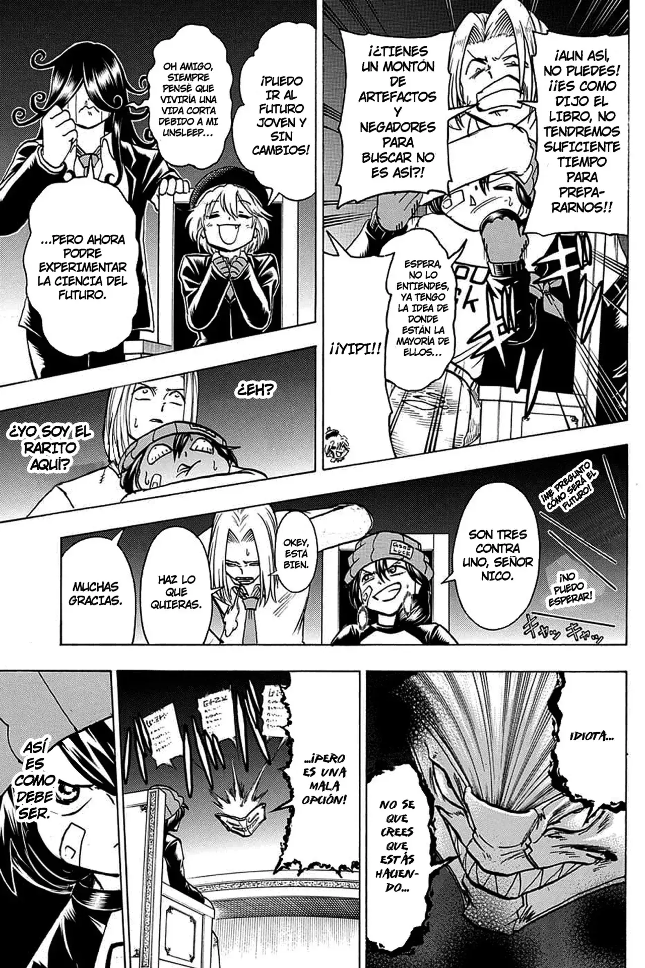 Read UNDEAD UNLUCK Full Color ES Manga Online