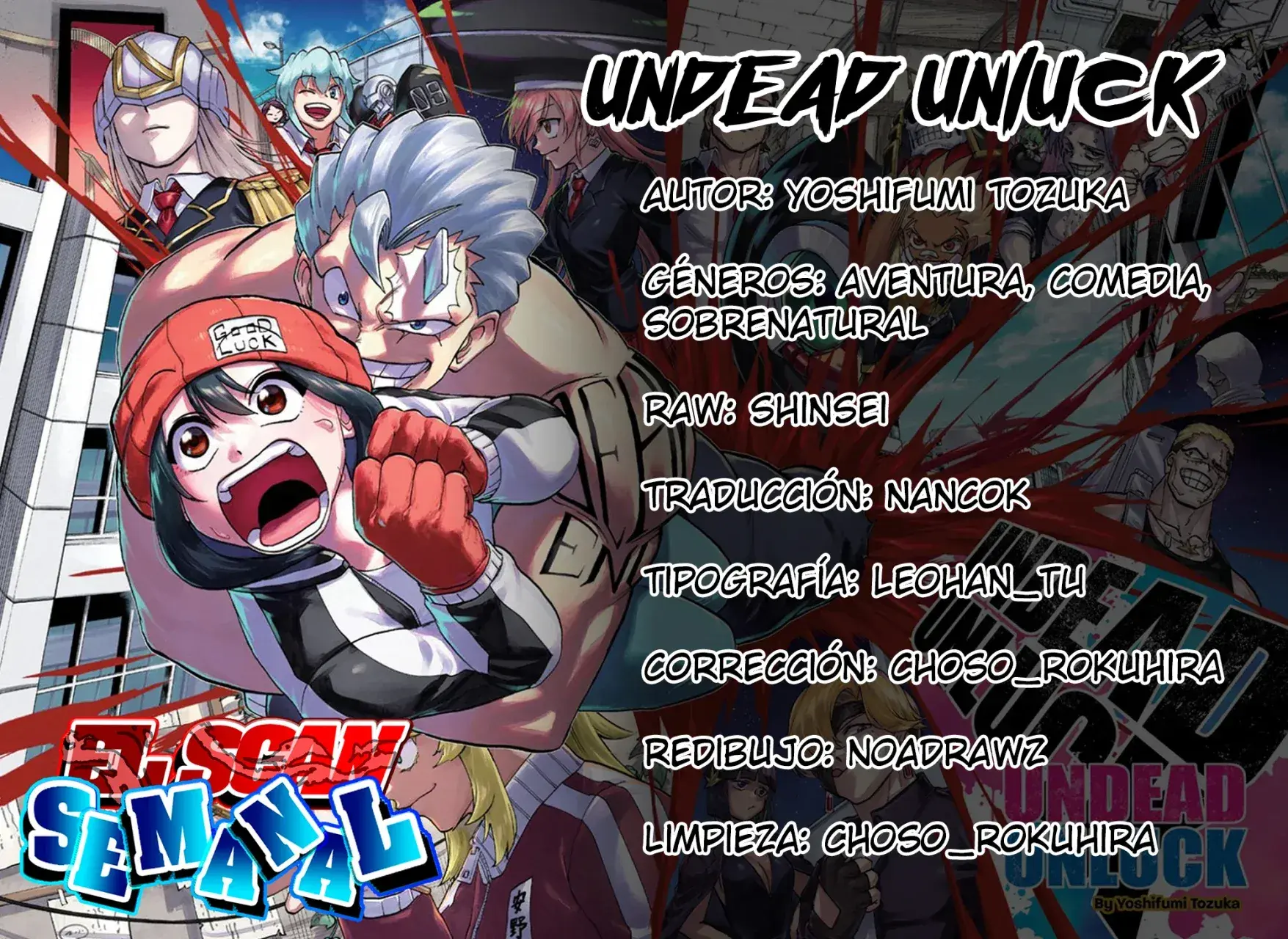Read UNDEAD UNLUCK Full Color ES Manga Online