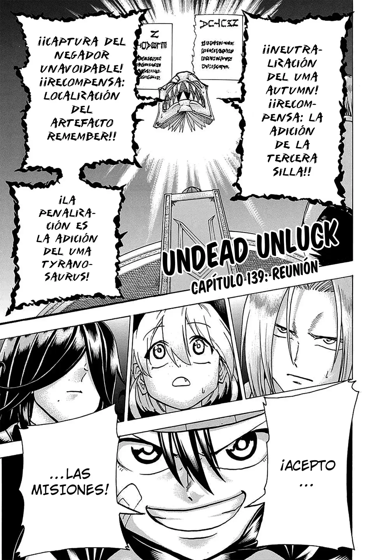 Read UNDEAD UNLUCK Full Color ES Manga Online