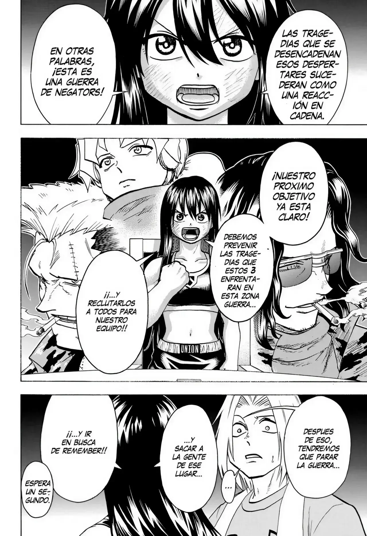 Read UNDEAD UNLUCK Full Color ES Manga Online