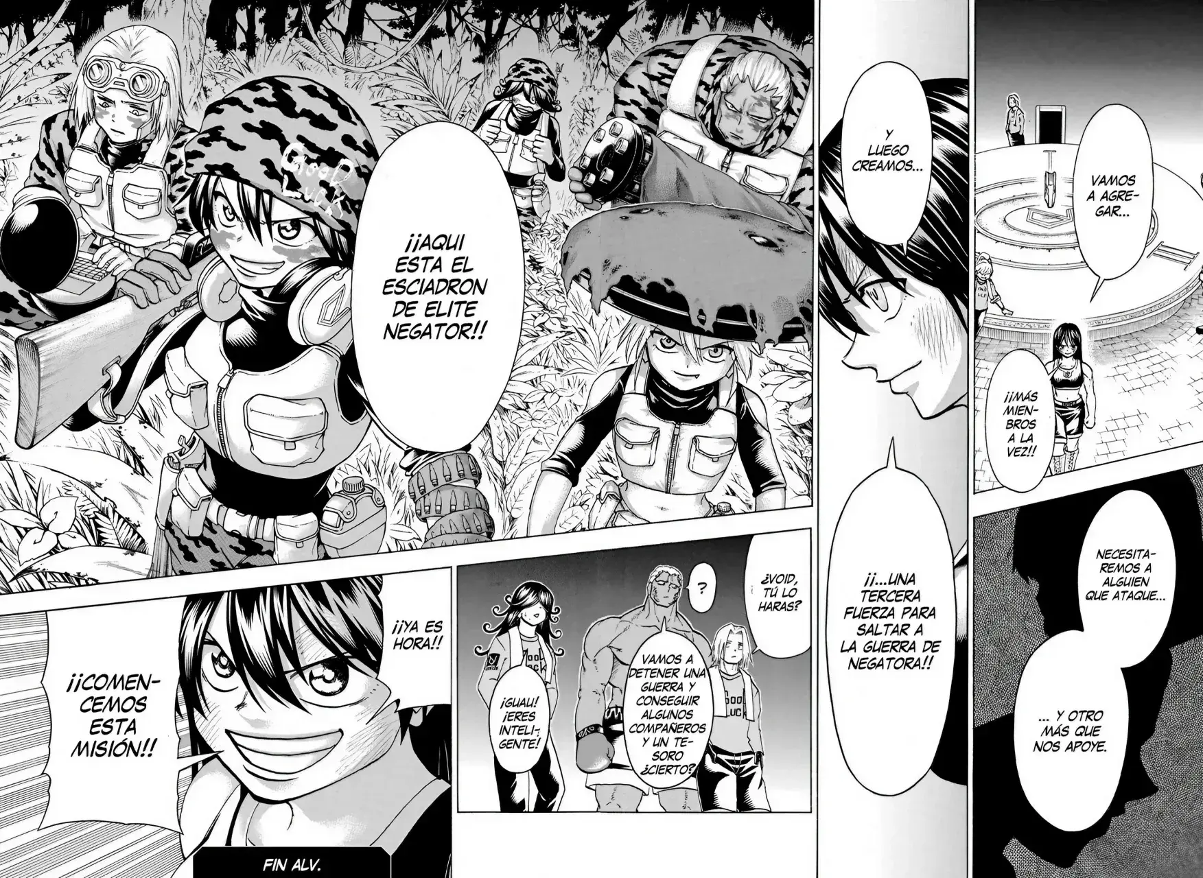 Read UNDEAD UNLUCK Full Color ES Manga Online