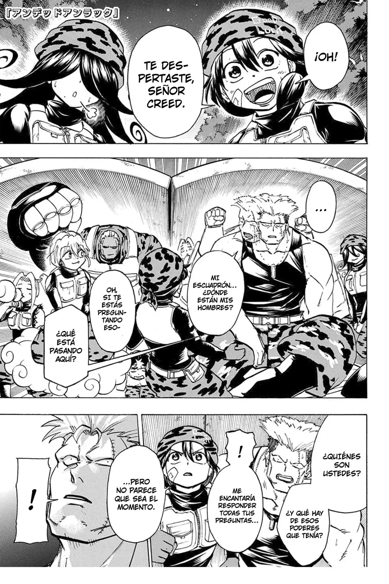 Read UNDEAD UNLUCK Full Color ES Manga Online