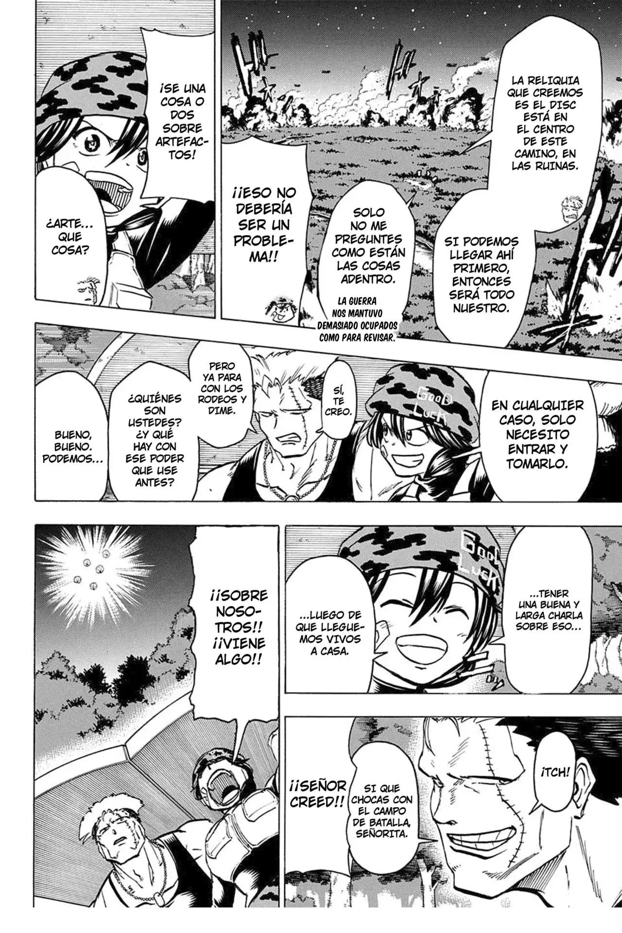 Read UNDEAD UNLUCK Full Color ES Manga Online