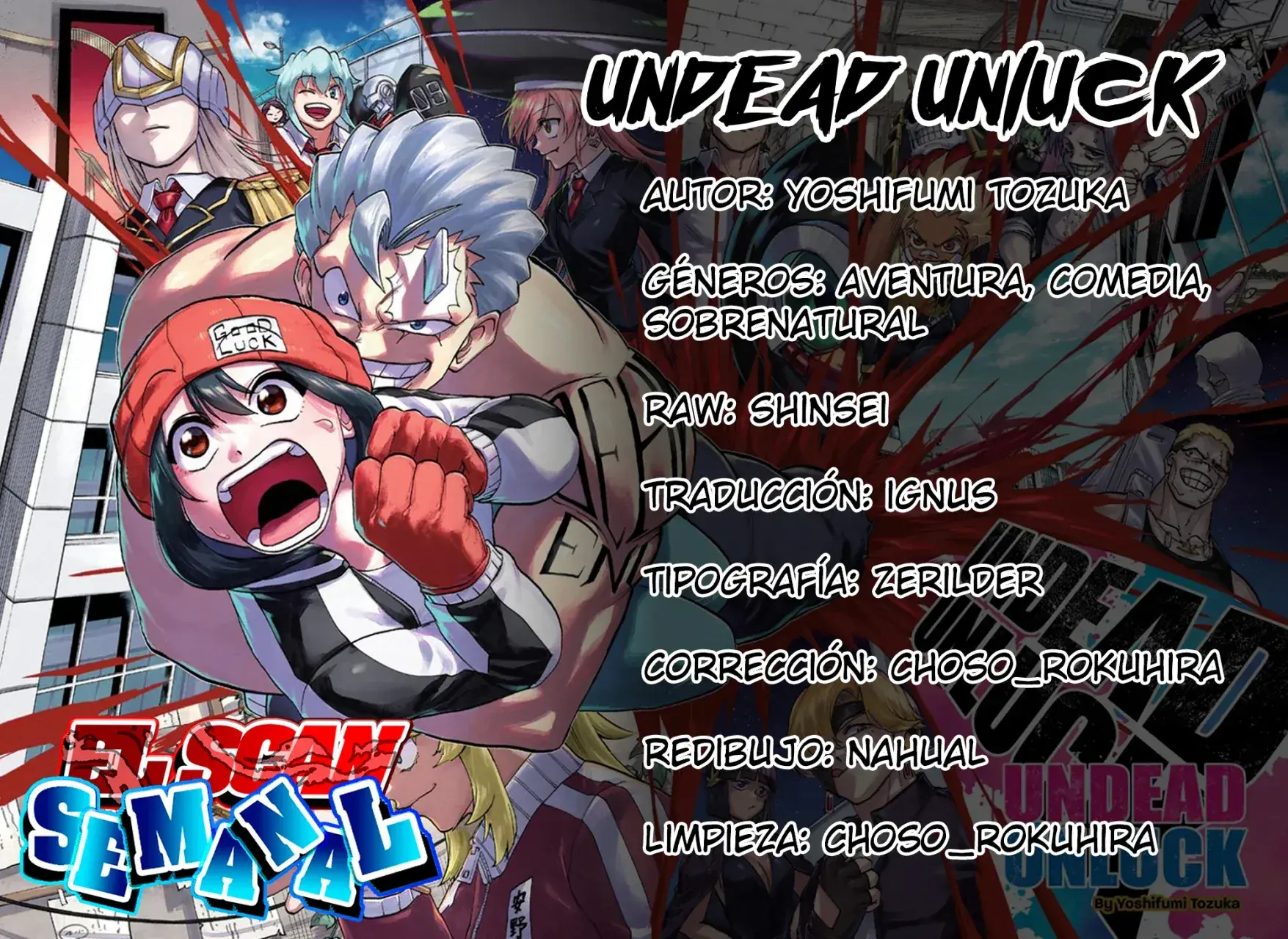 Read UNDEAD UNLUCK Full Color ES Manga Online