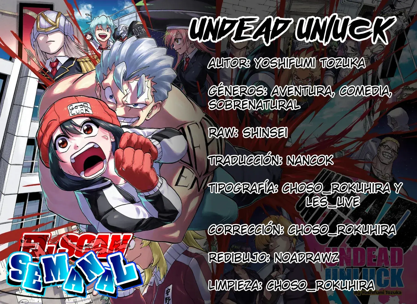 Read UNDEAD UNLUCK Full Color ES Manga Online
