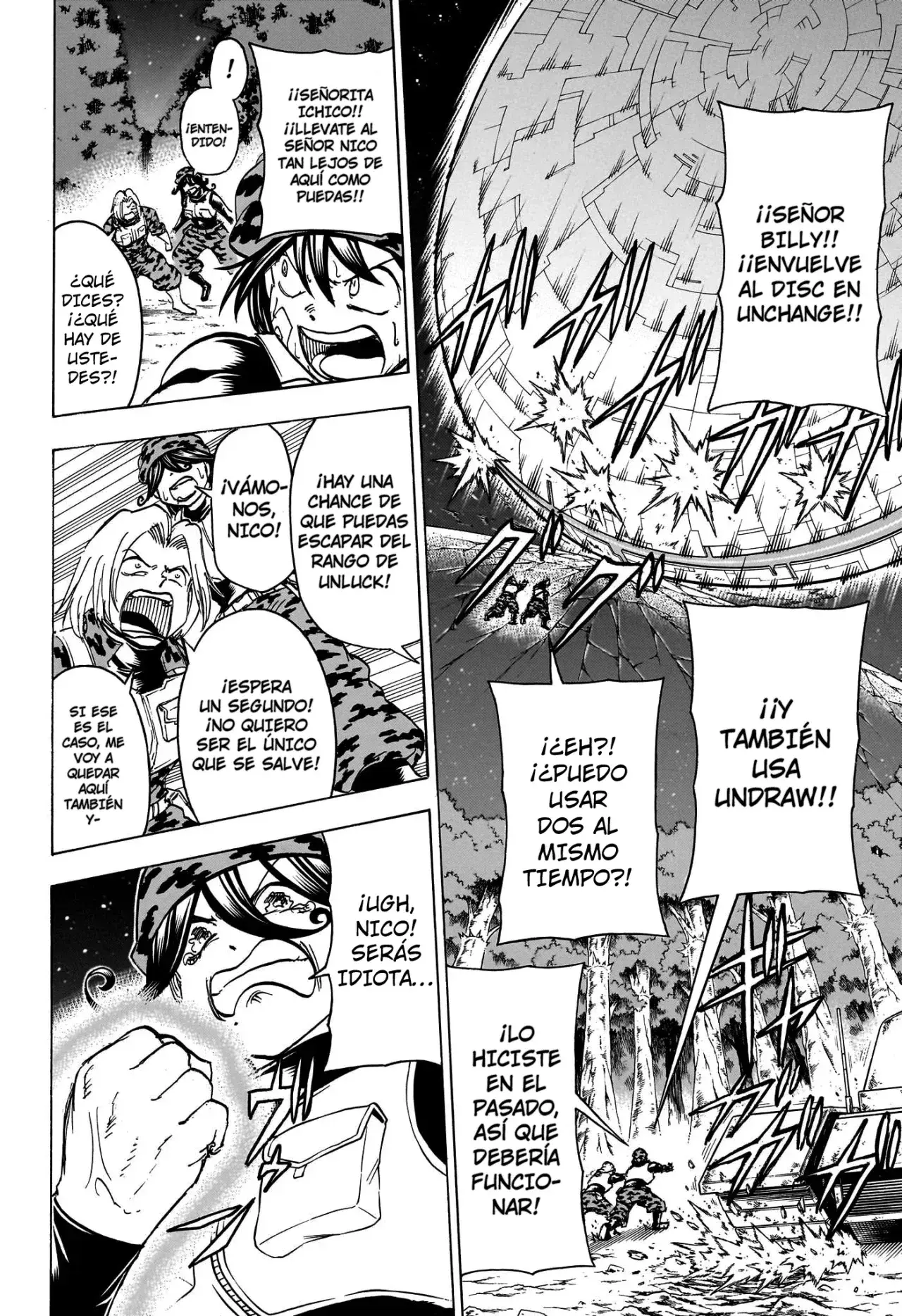 Read UNDEAD UNLUCK Full Color ES Manga Online