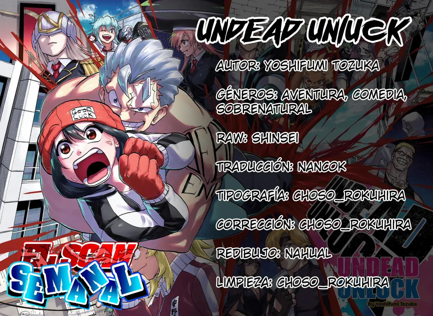 Read UNDEAD UNLUCK Full Color ES Manga Online