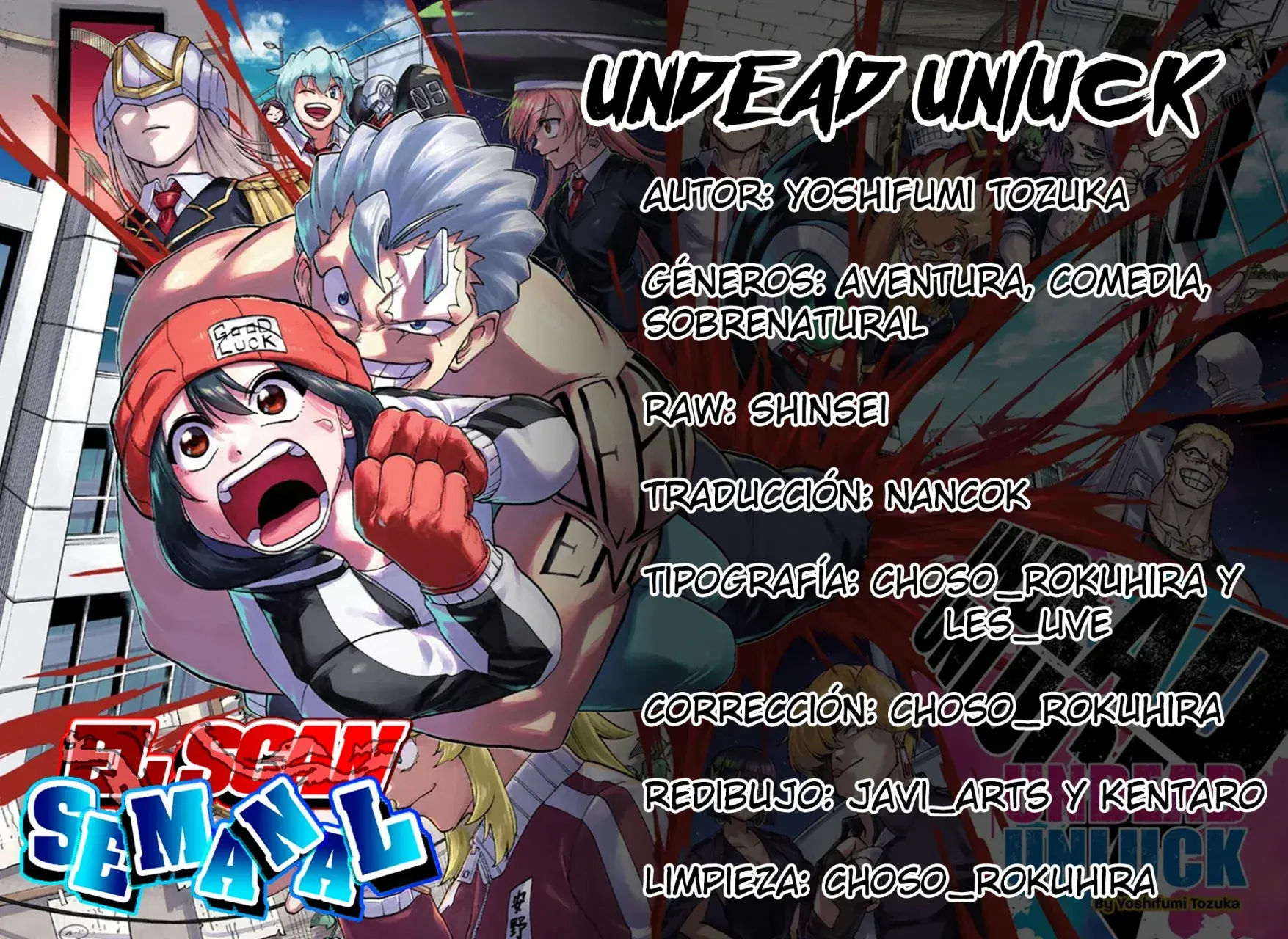Read UNDEAD UNLUCK Full Color ES Manga Online