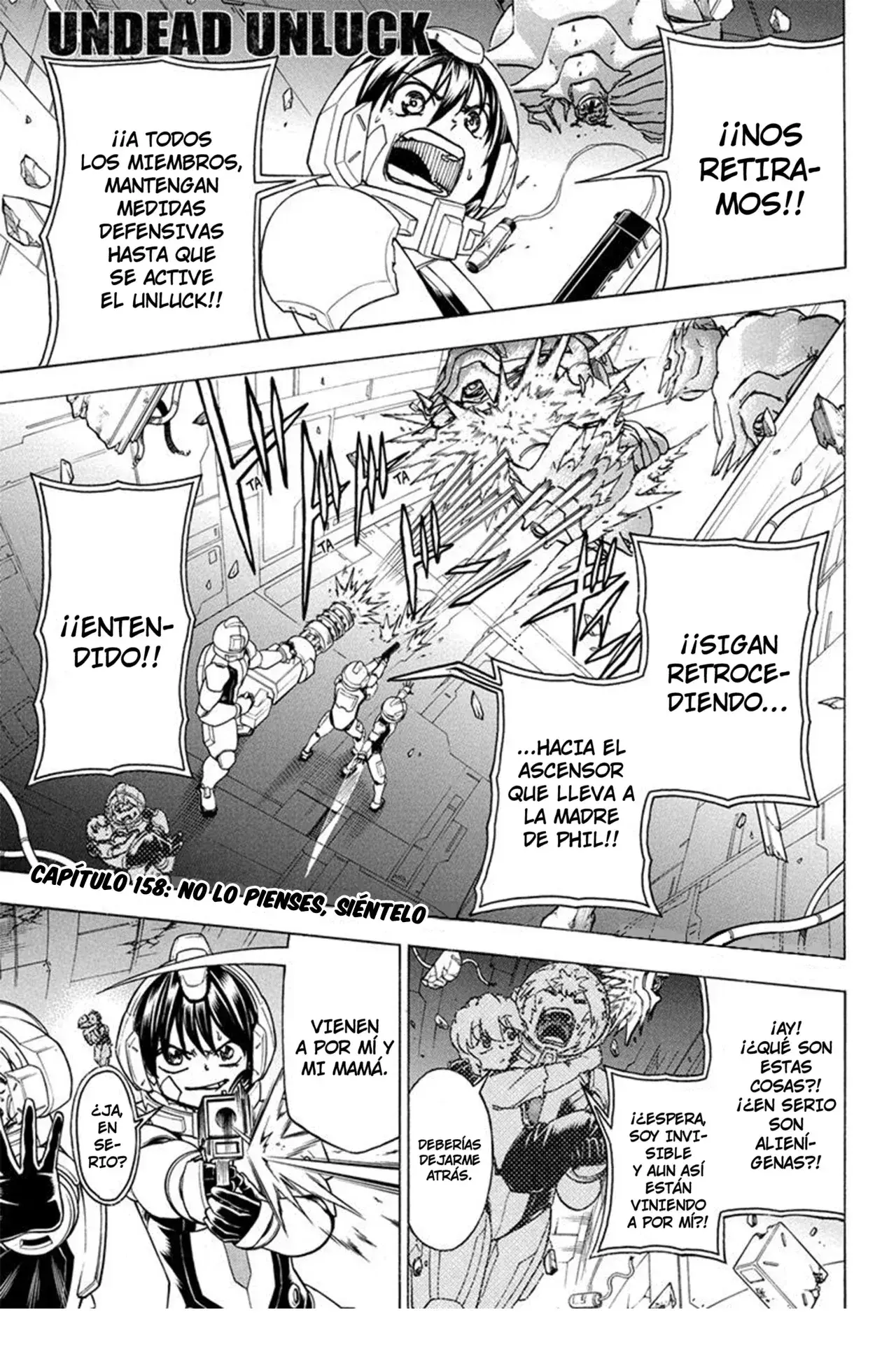 Read UNDEAD UNLUCK Full Color ES Manga Online