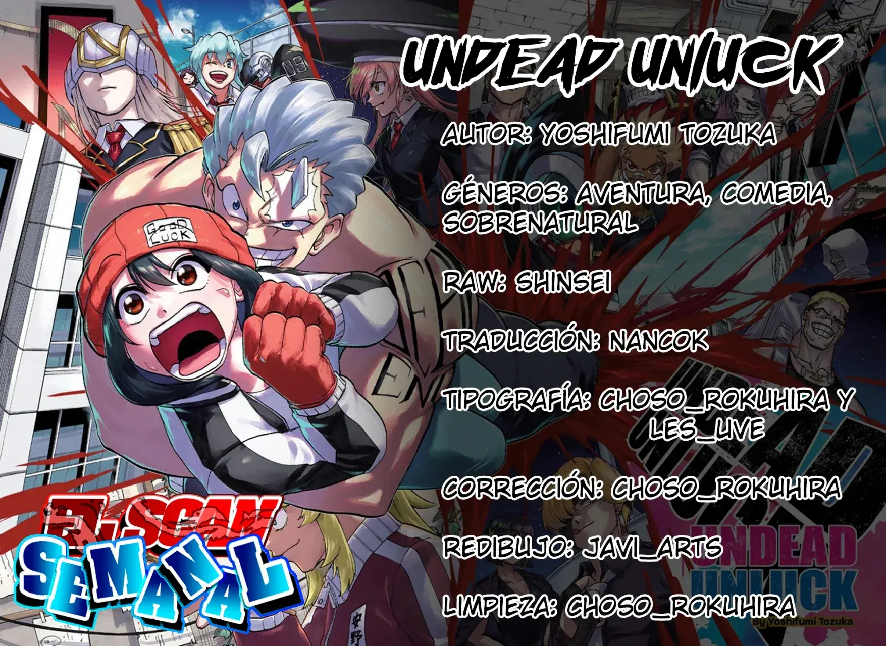 Read UNDEAD UNLUCK Full Color ES Manga Online