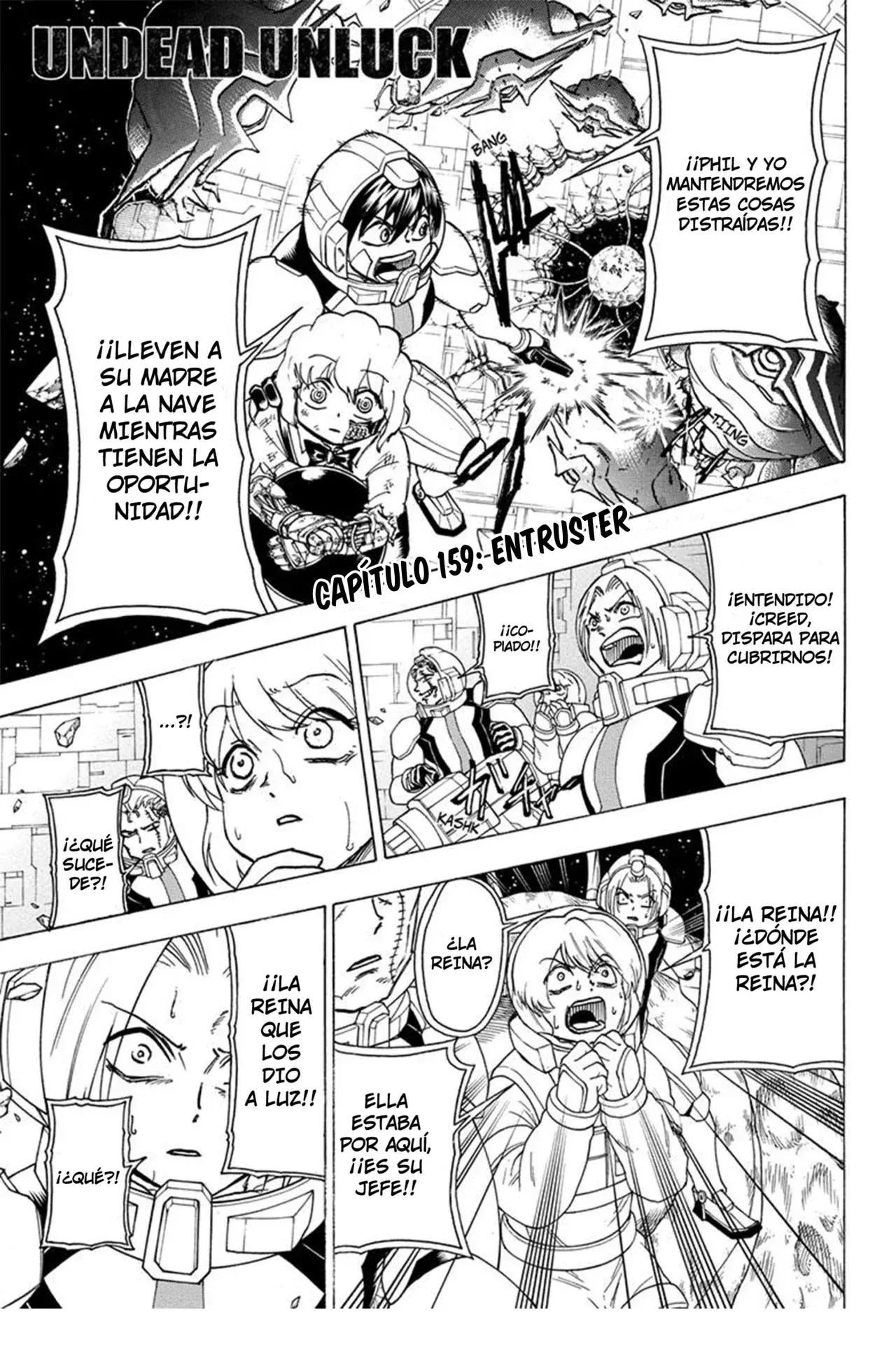 Read UNDEAD UNLUCK Full Color ES Manga Online