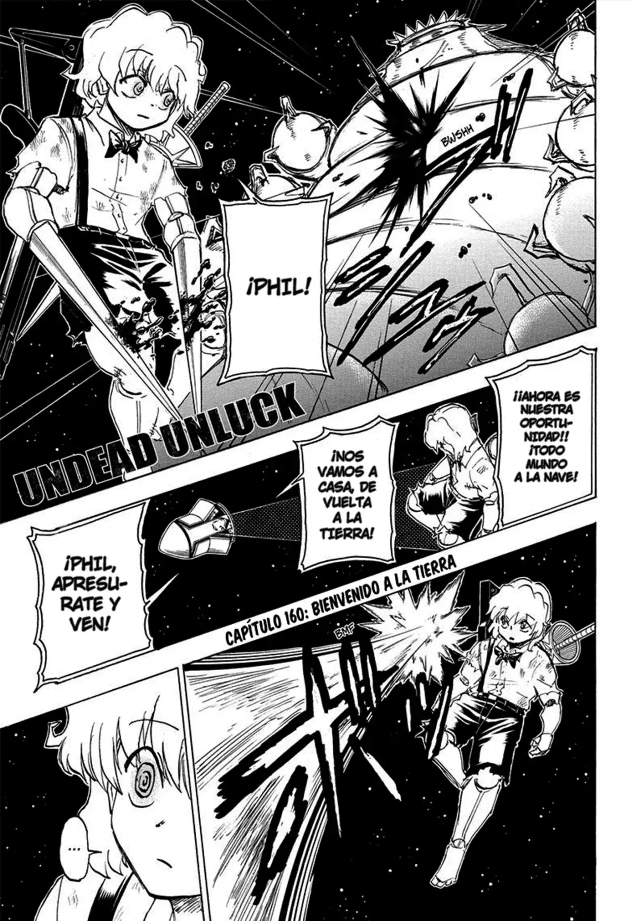 Read UNDEAD UNLUCK Full Color ES Manga Online