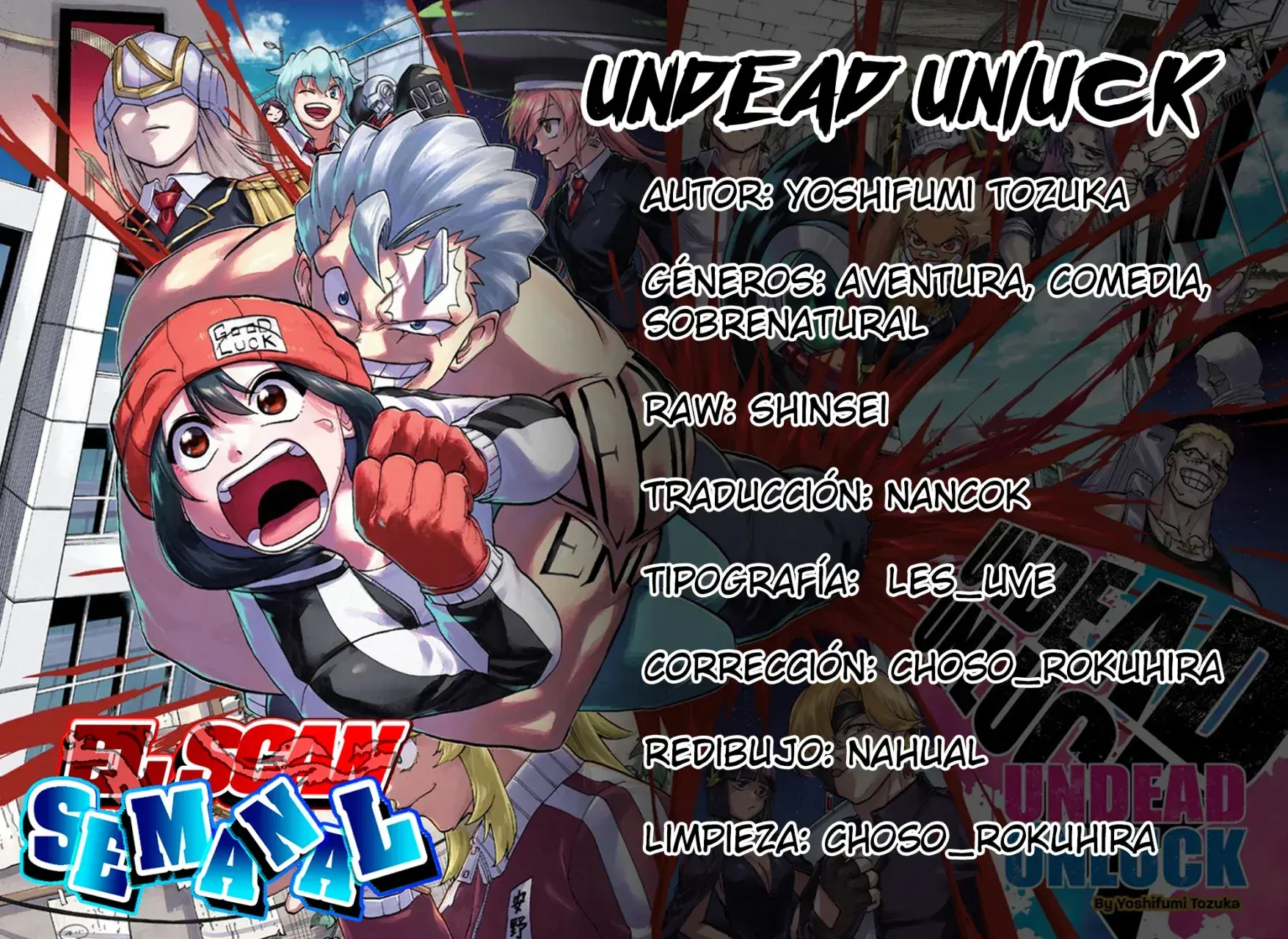 Read UNDEAD UNLUCK Full Color ES Manga Online