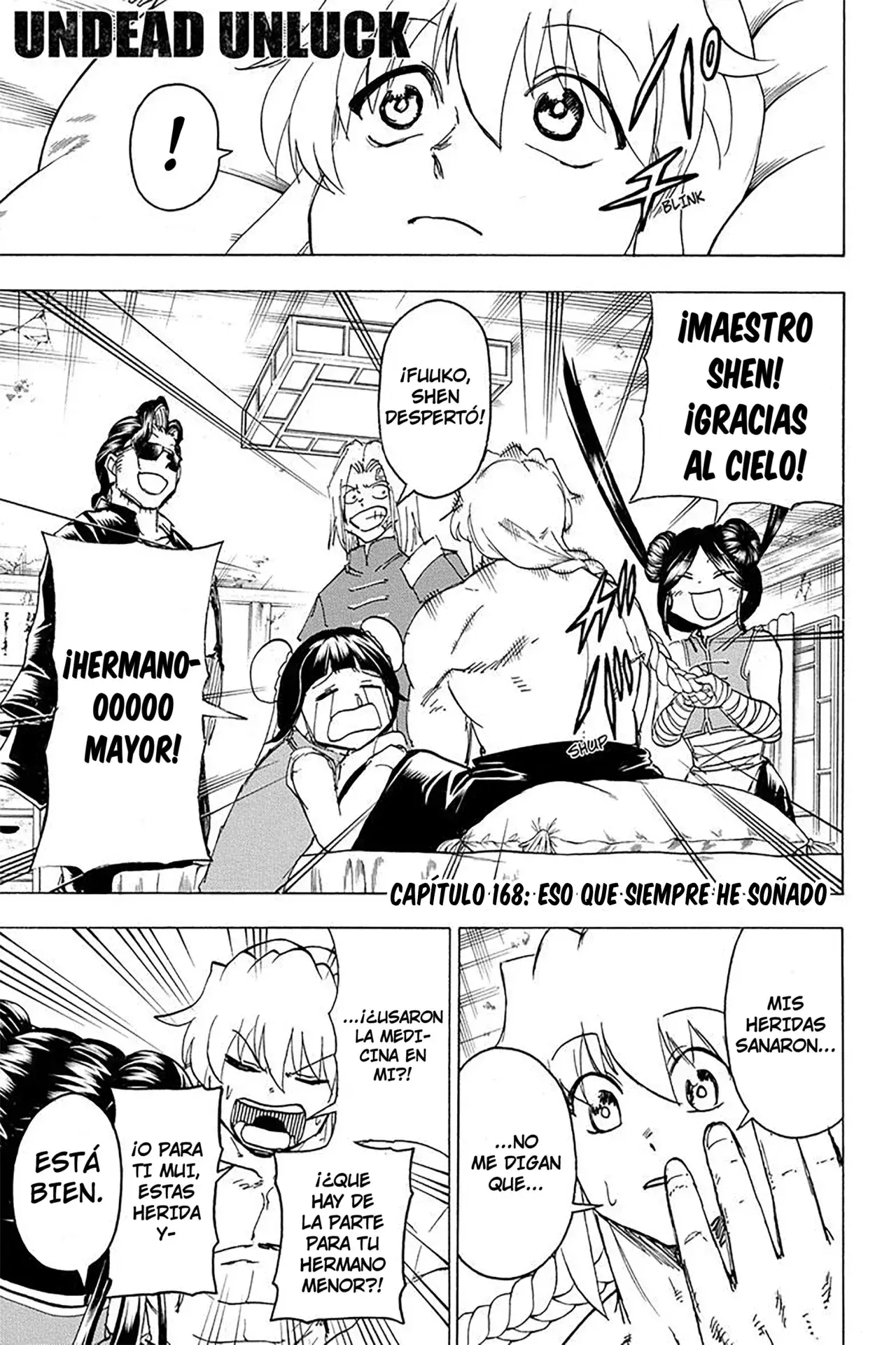 Read UNDEAD UNLUCK Full Color ES Manga Online