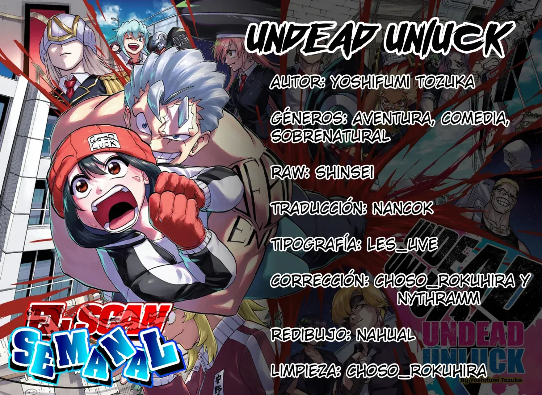 Read UNDEAD UNLUCK Full Color ES Manga Online