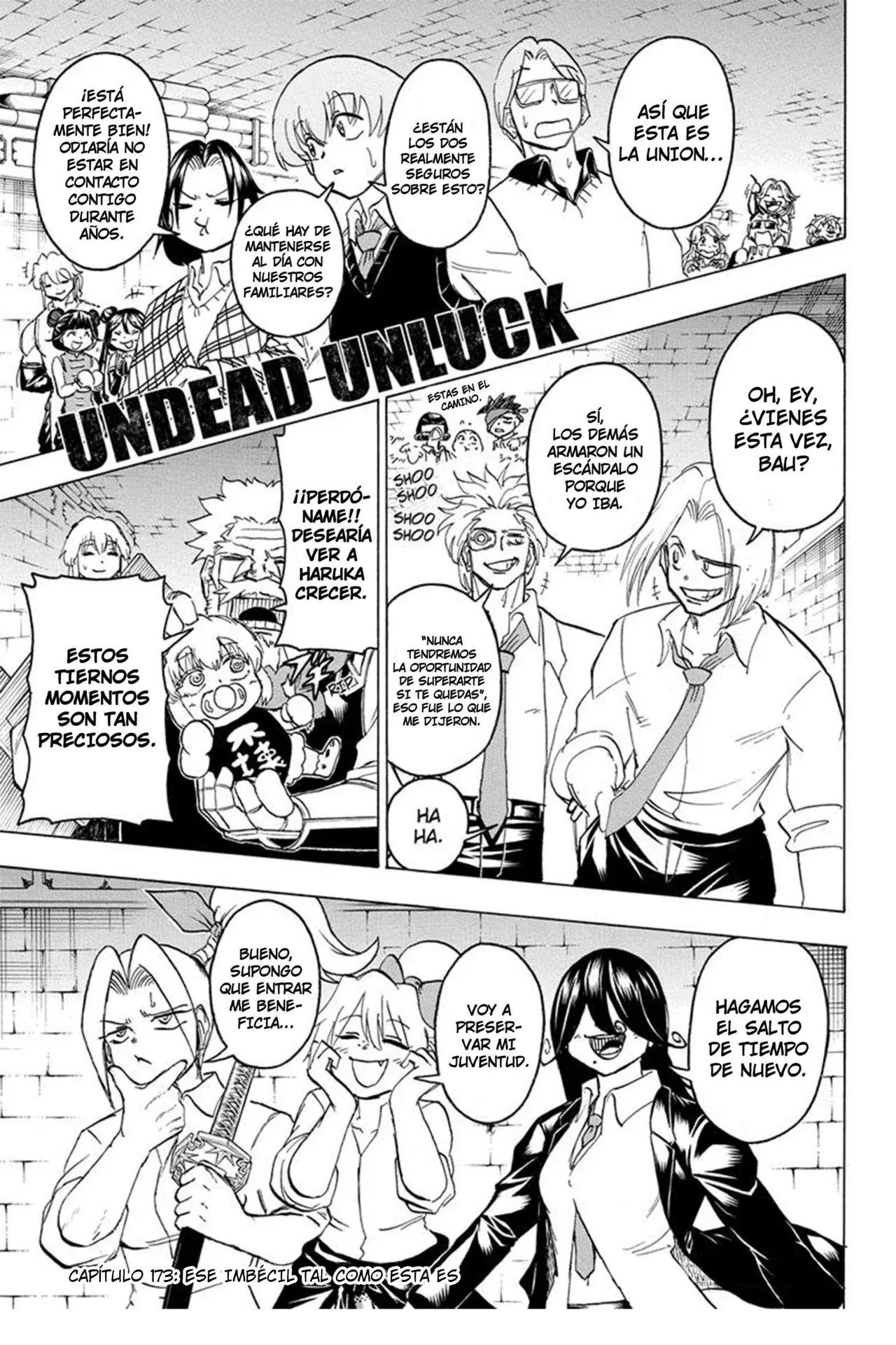 Read UNDEAD UNLUCK Full Color ES Manga Online