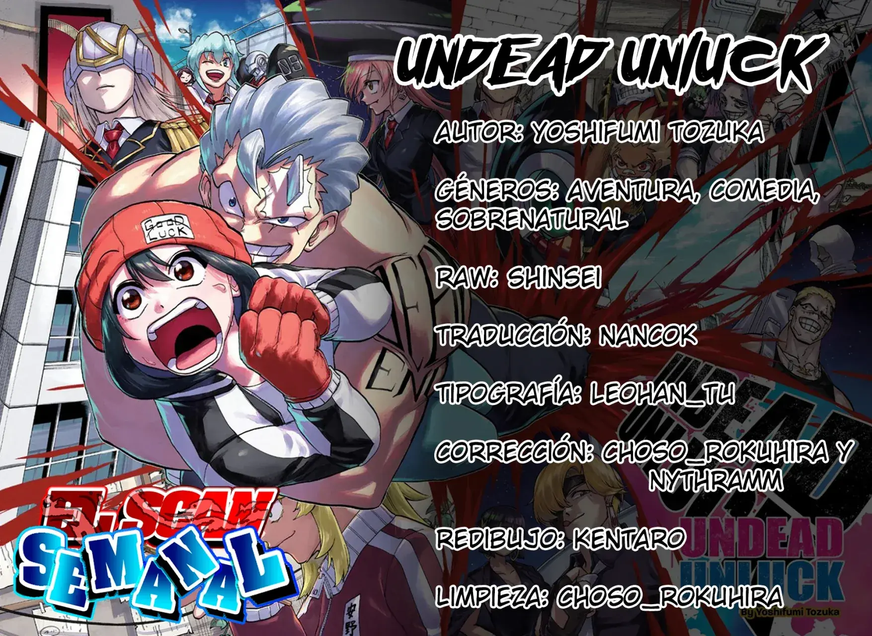 Read UNDEAD UNLUCK Full Color ES Manga Online