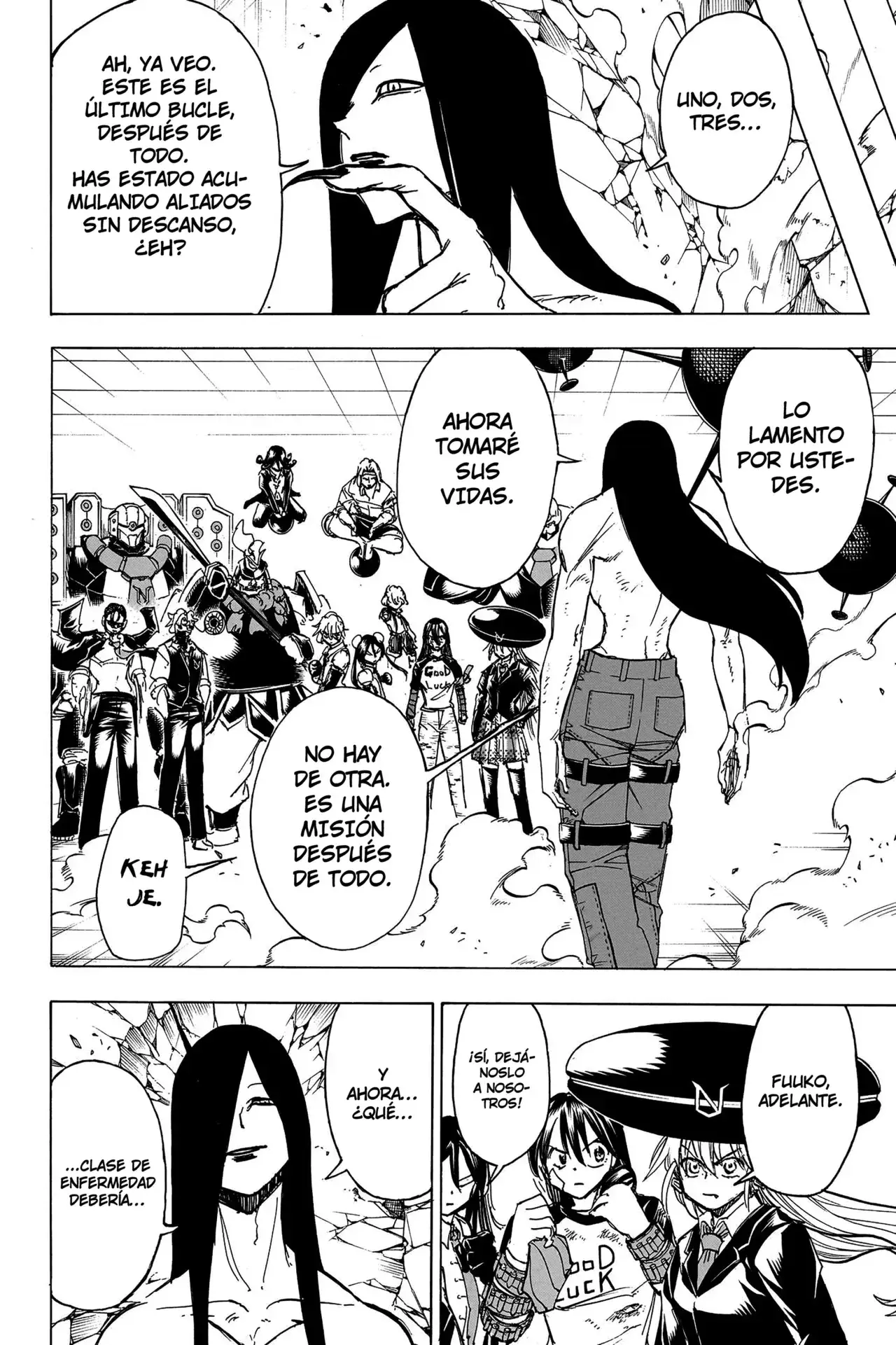 Read UNDEAD UNLUCK Full Color ES Manga Online