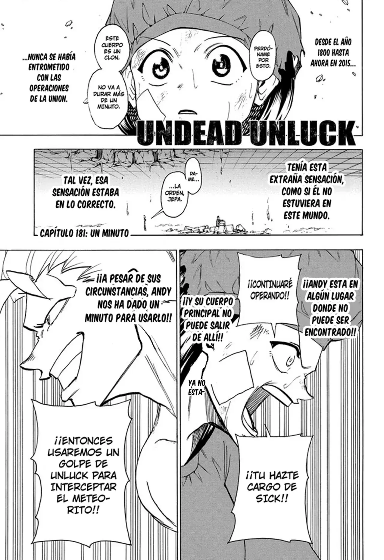 Read UNDEAD UNLUCK Full Color ES Manga Online