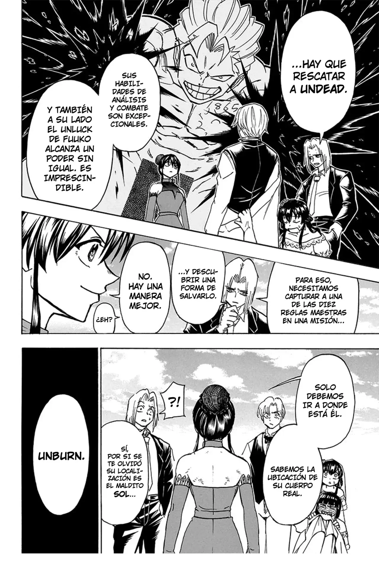 Read UNDEAD UNLUCK Full Color ES Manga Online