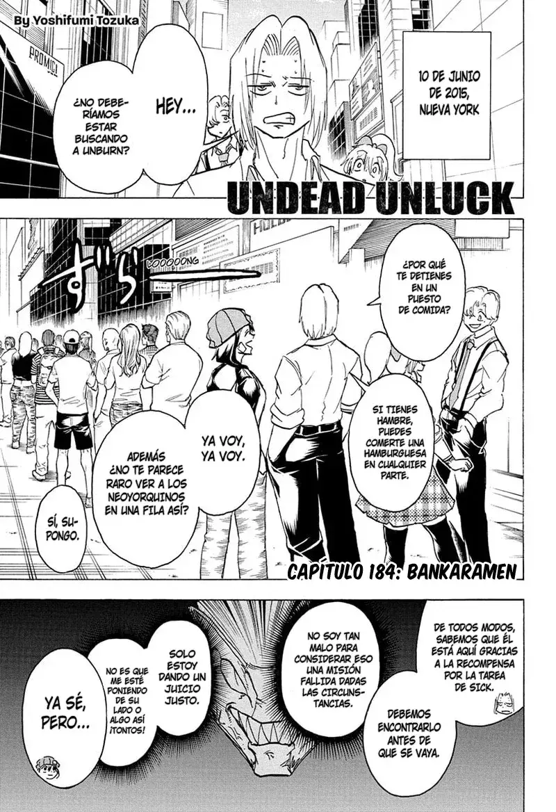 Read UNDEAD UNLUCK Full Color ES Manga Online