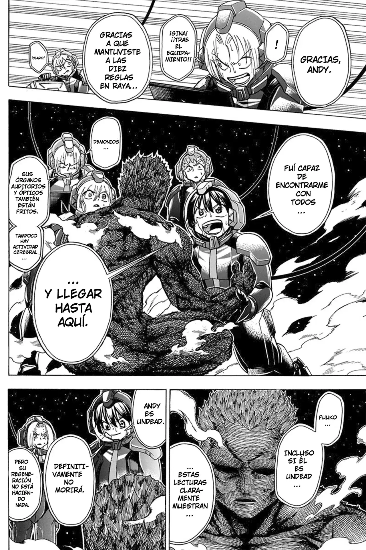 Read UNDEAD UNLUCK Full Color ES Manga Online