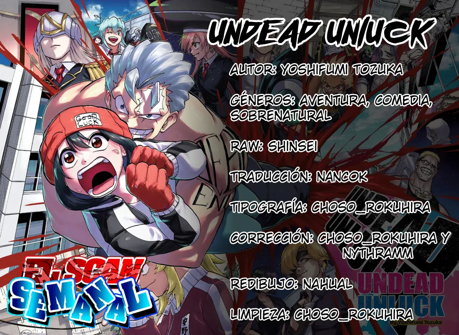 Read UNDEAD UNLUCK Full Color ES Manga Online