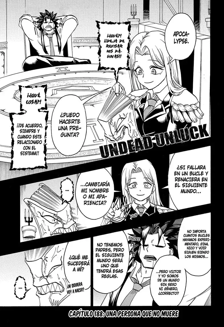 Read UNDEAD UNLUCK Full Color ES Manga Online