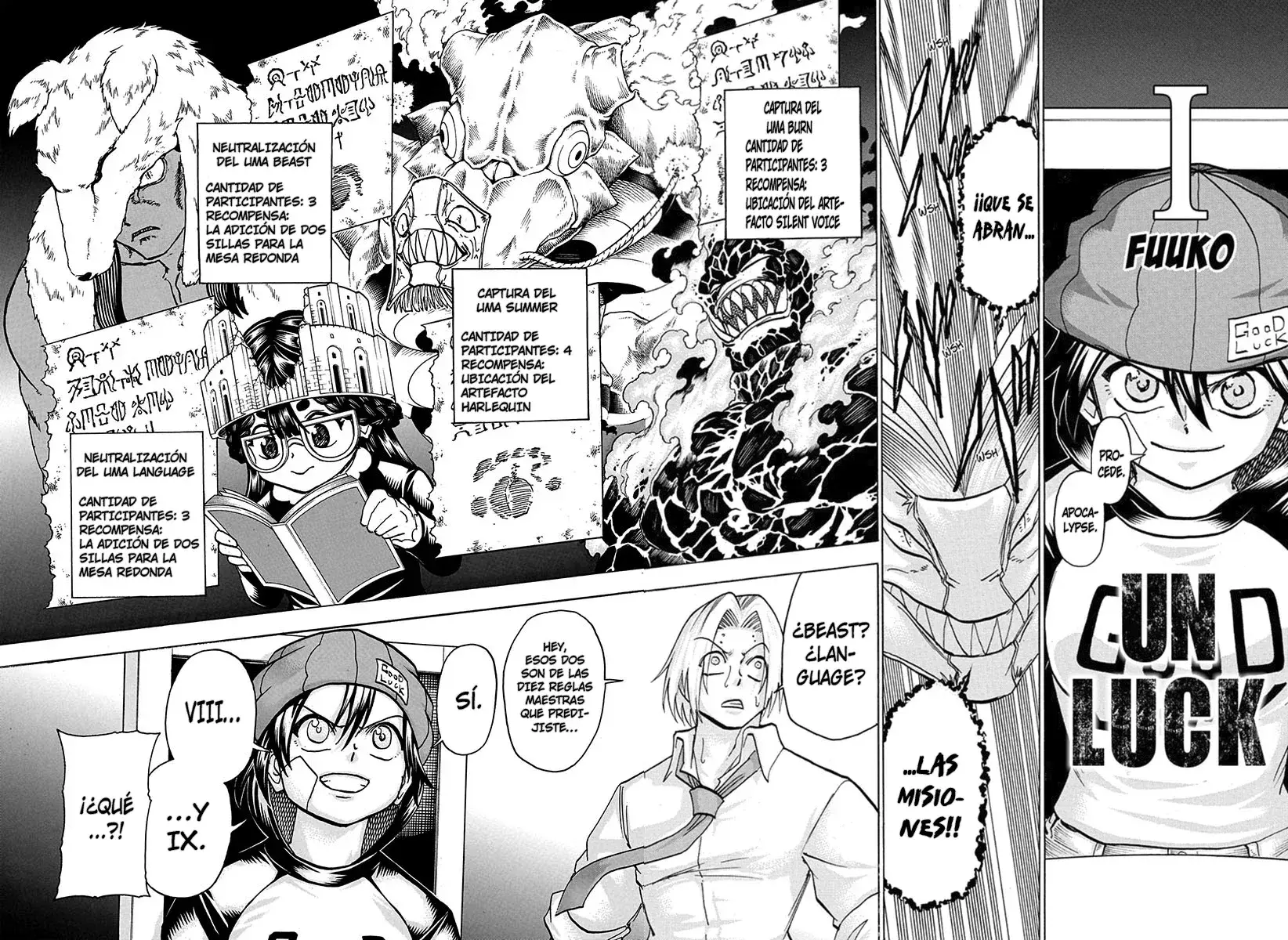 Read UNDEAD UNLUCK Full Color ES Manga Online