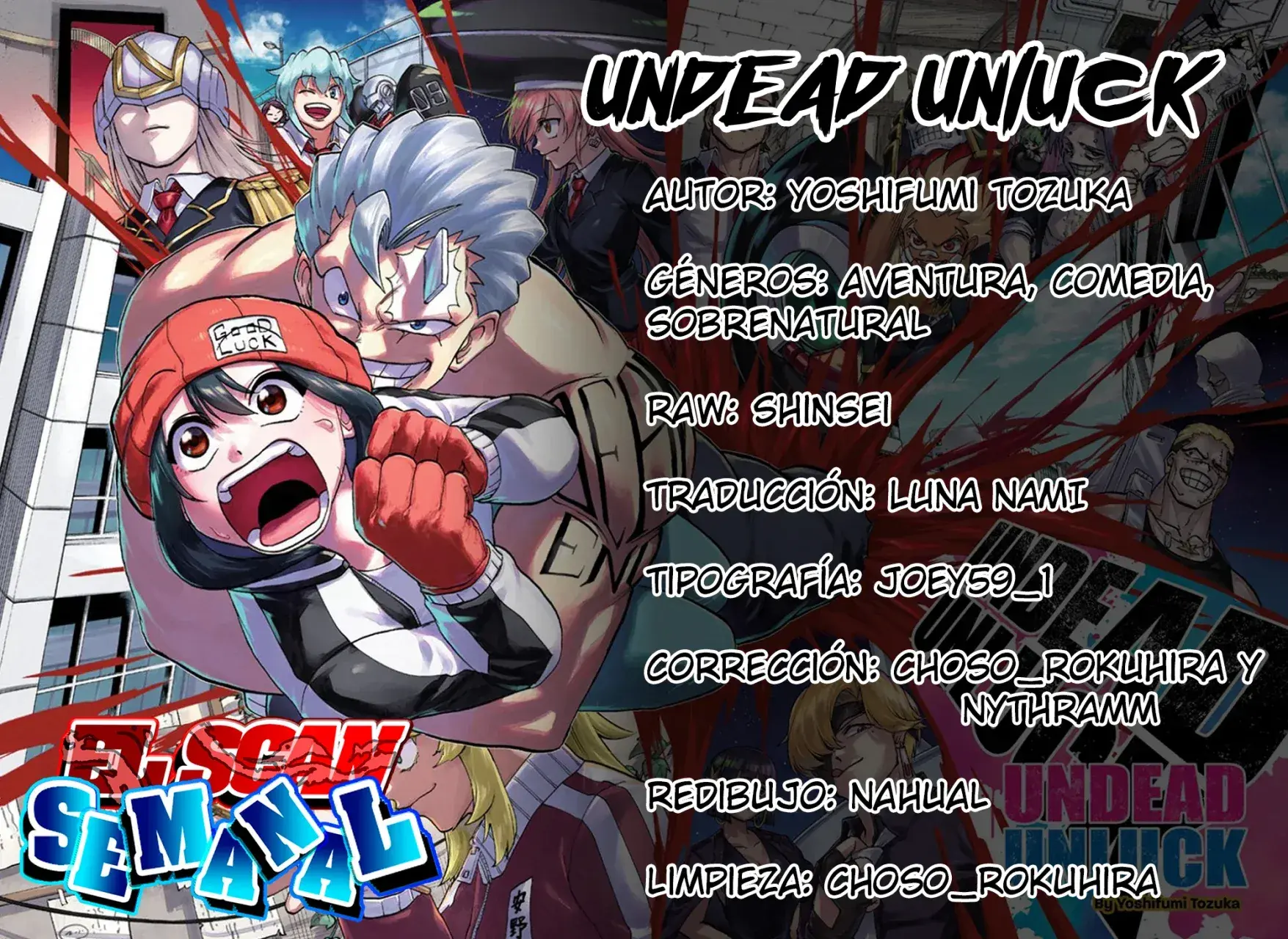 Read UNDEAD UNLUCK Full Color ES Manga Online