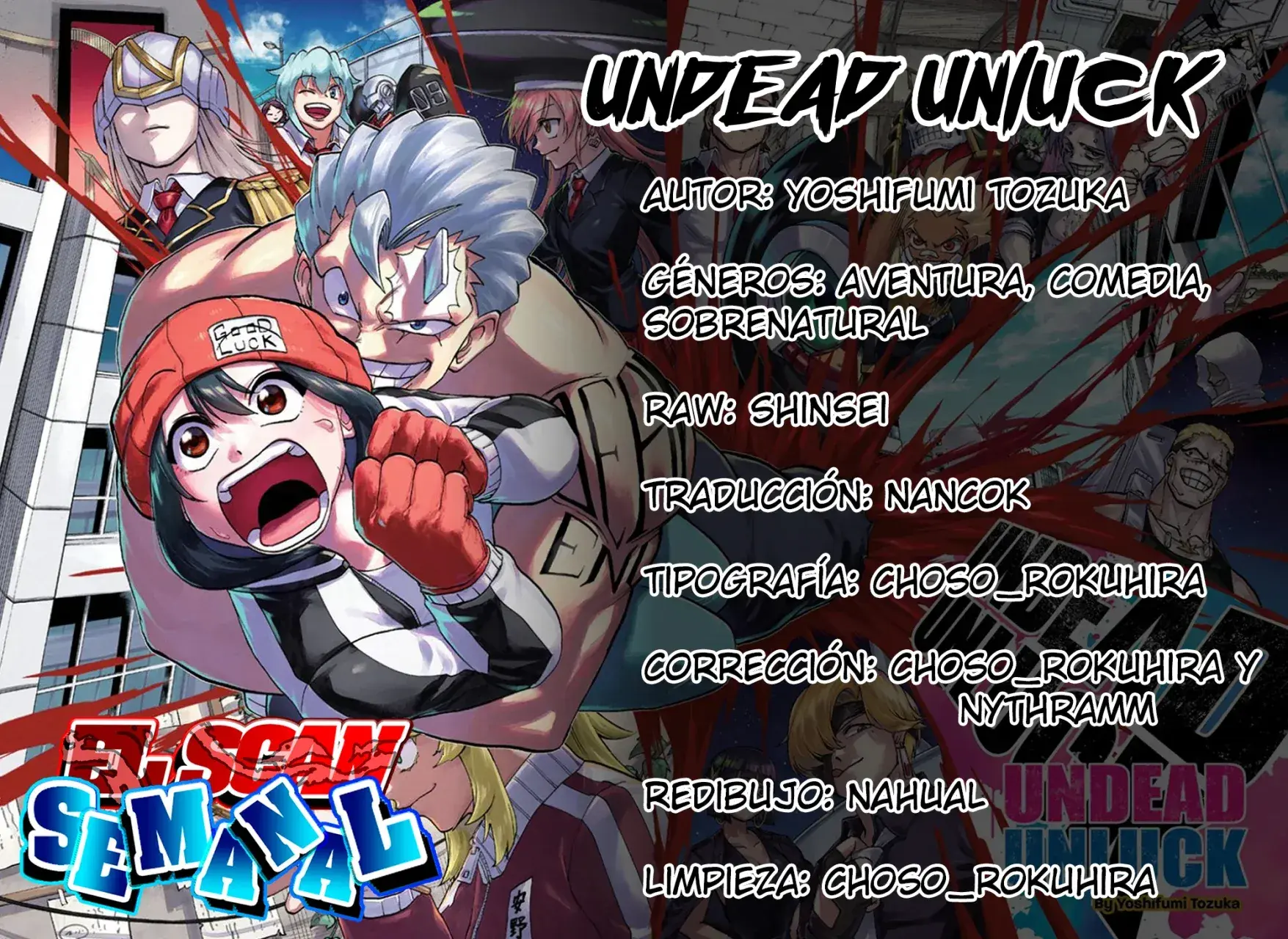 Read UNDEAD UNLUCK Full Color ES Manga Online