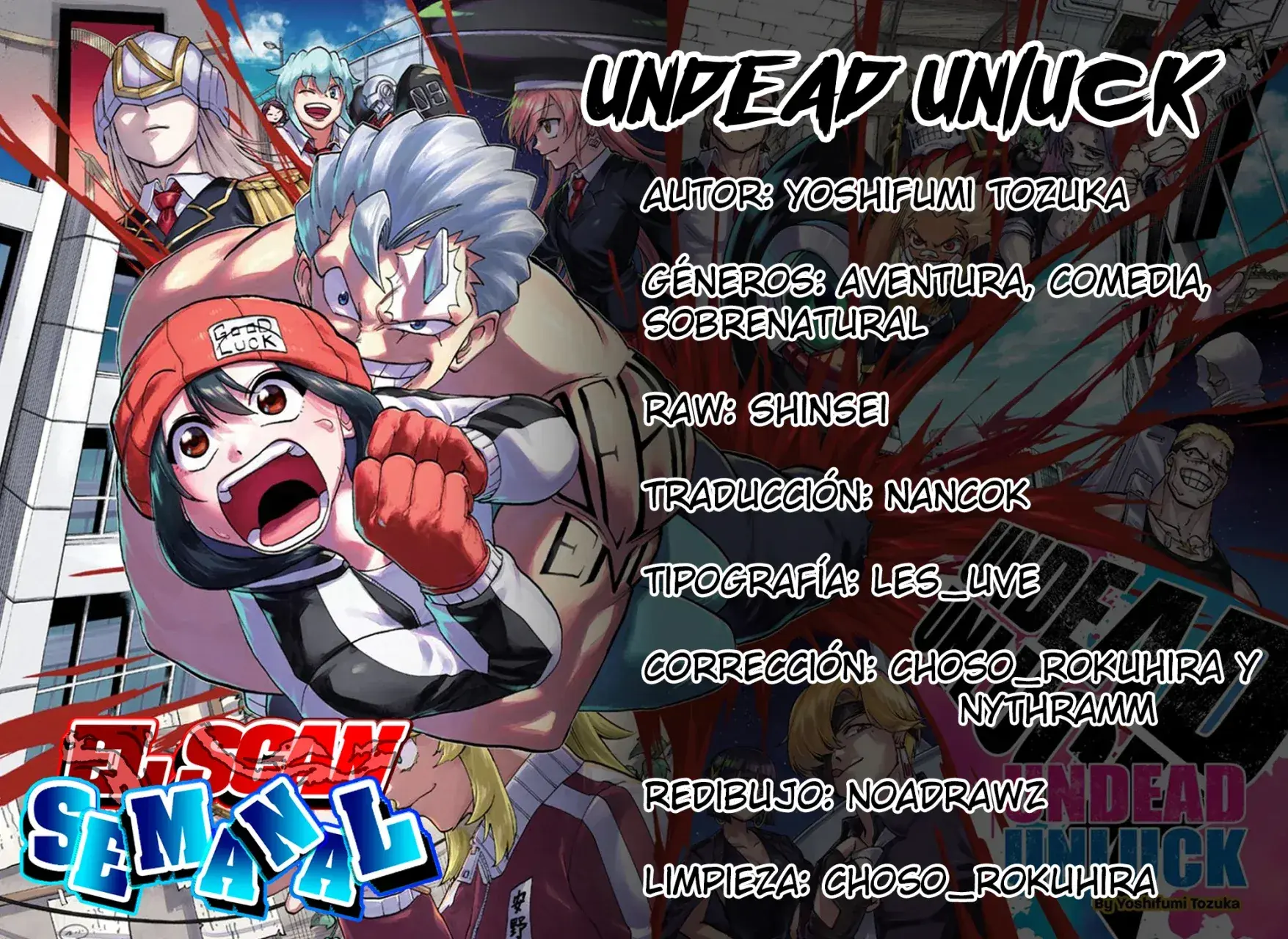 Read UNDEAD UNLUCK Full Color ES Manga Online