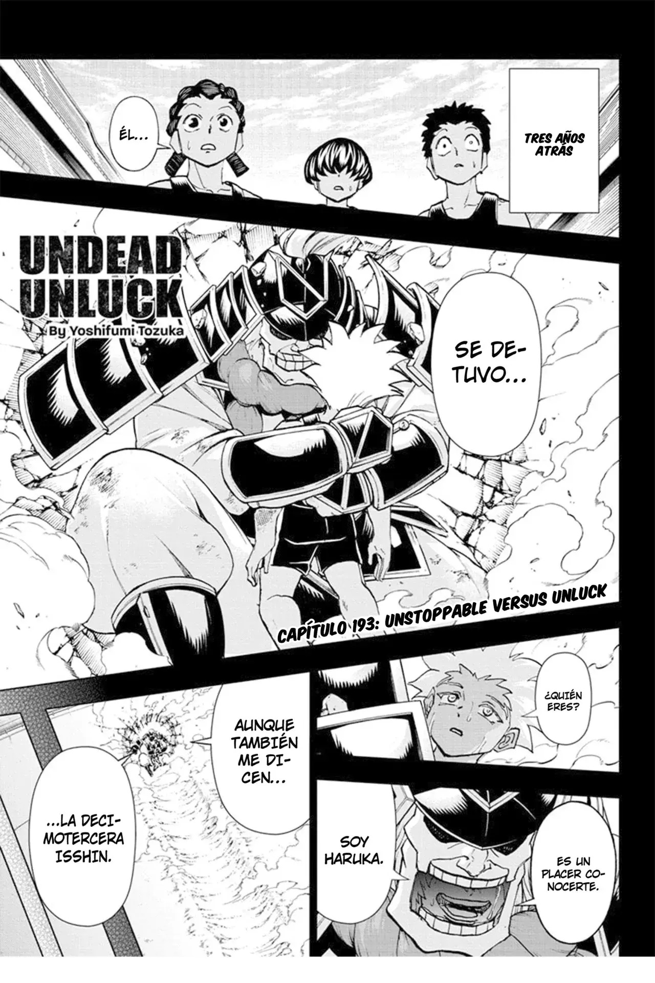 Read UNDEAD UNLUCK Full Color ES Manga Online
