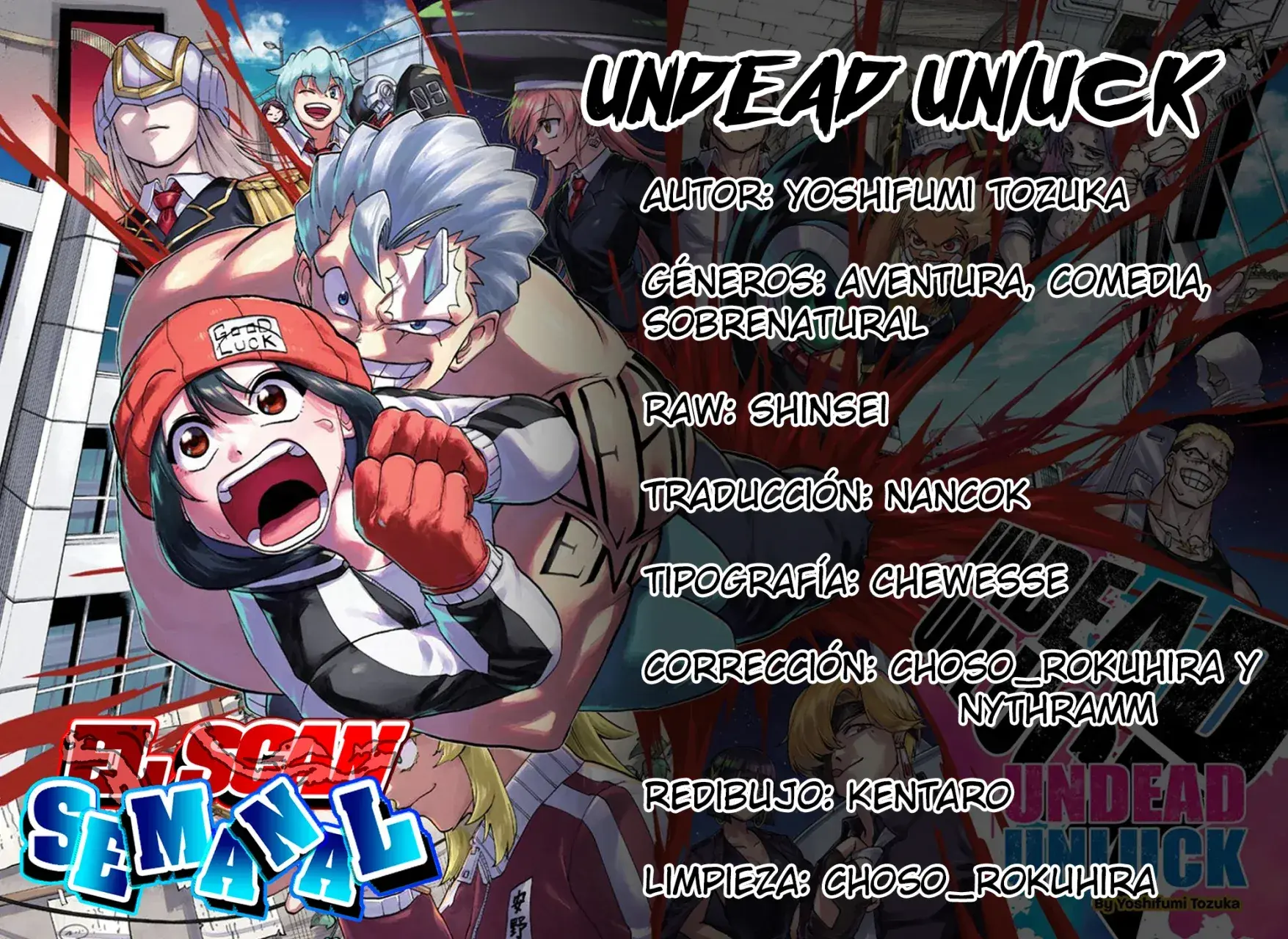 Read UNDEAD UNLUCK Full Color ES Manga Online
