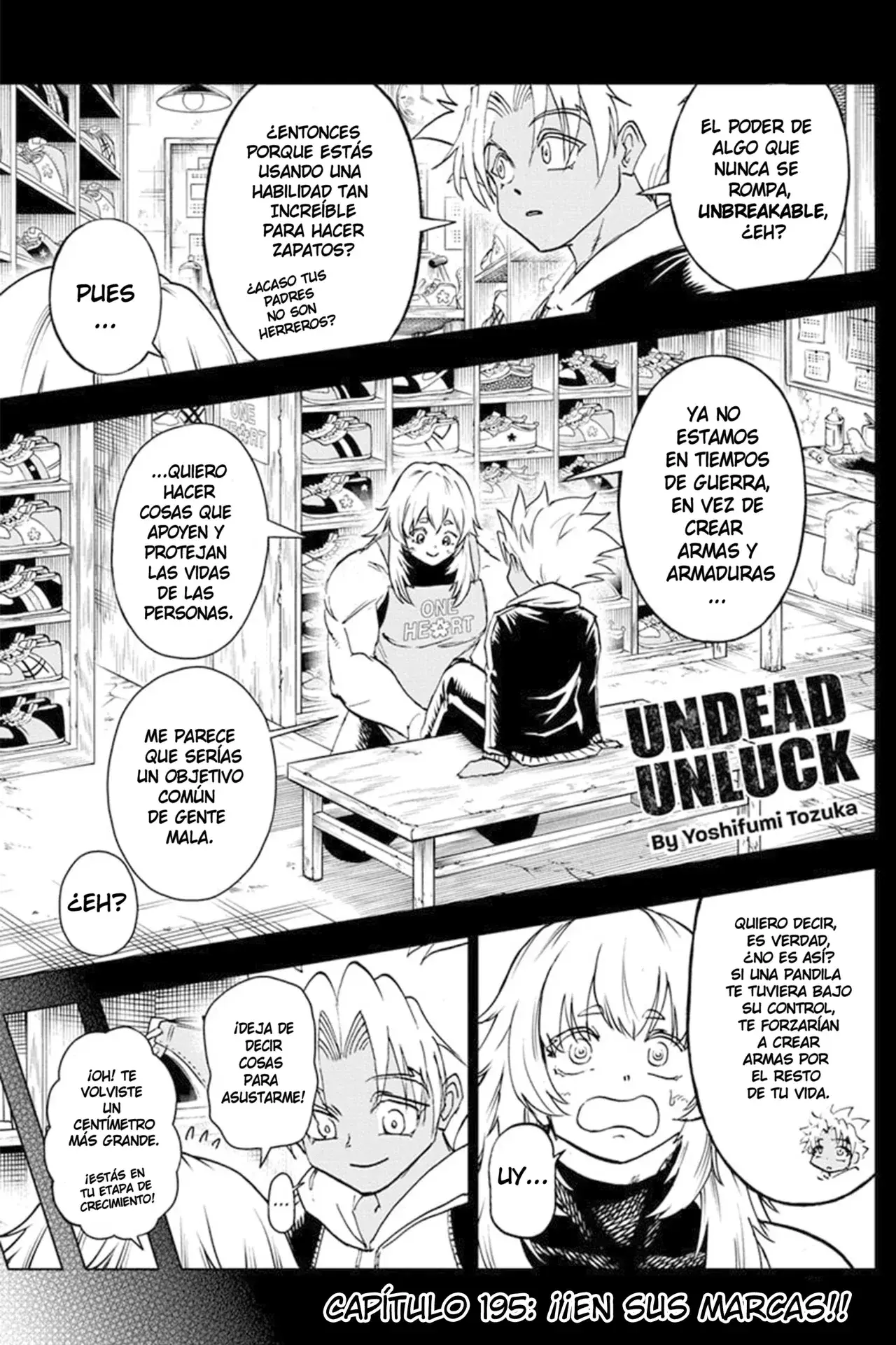 Read UNDEAD UNLUCK Full Color ES Manga Online