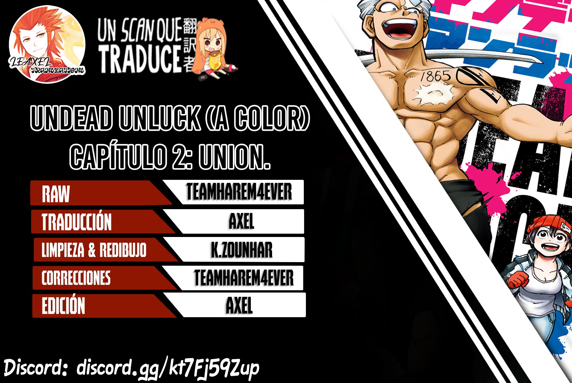 Read UNDEAD UNLUCK Full Color ES Manga Online