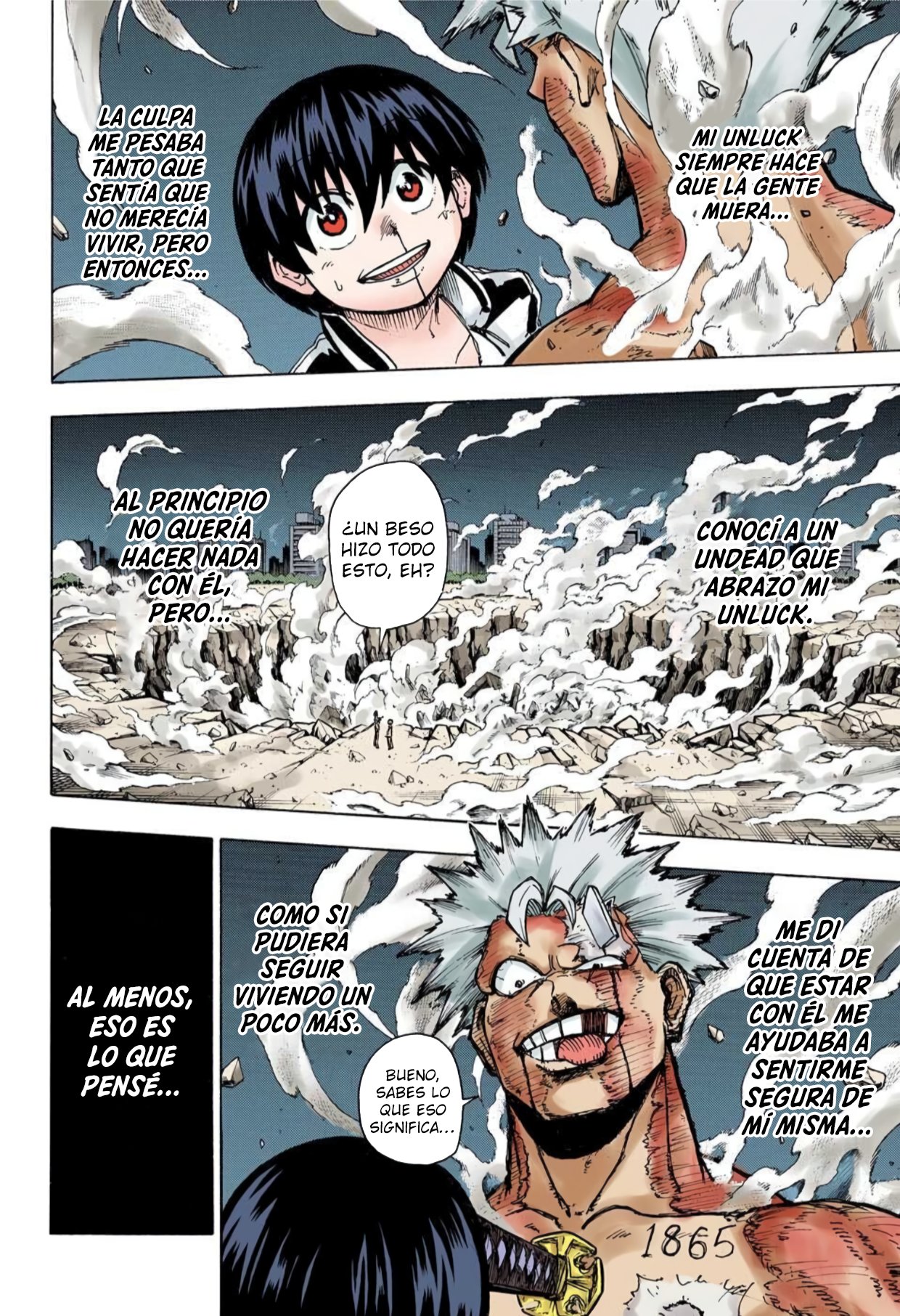 Read UNDEAD UNLUCK Full Color ES Manga Online