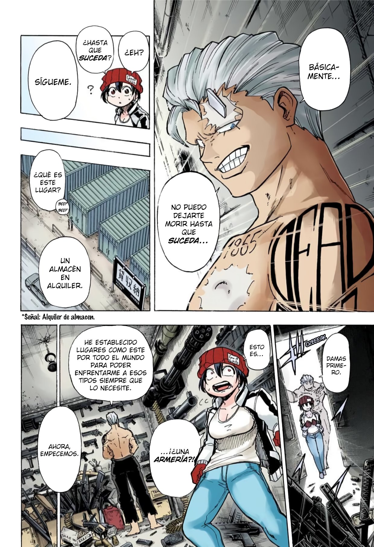 Read UNDEAD UNLUCK Full Color ES Manga Online