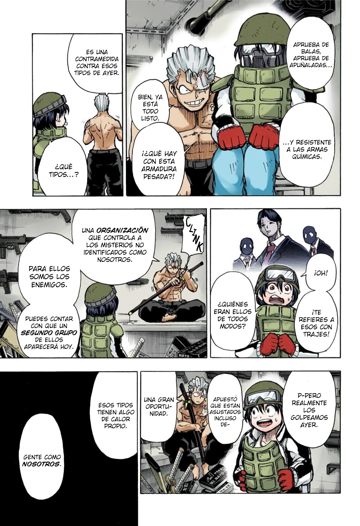 Read UNDEAD UNLUCK Full Color ES Manga Online