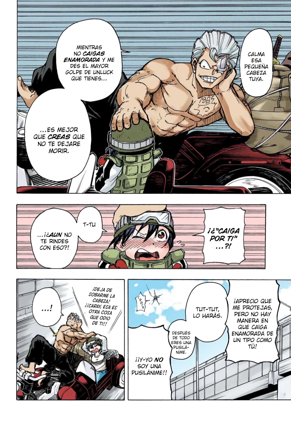 Read UNDEAD UNLUCK Full Color ES Manga Online