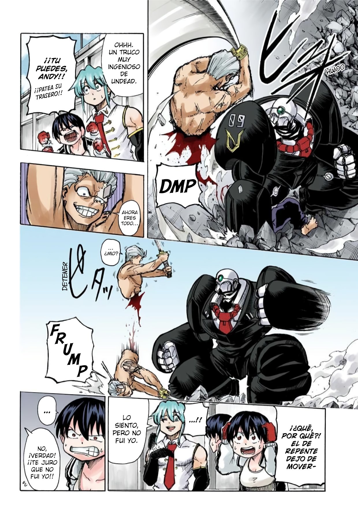 Read UNDEAD UNLUCK Full Color ES Manga Online