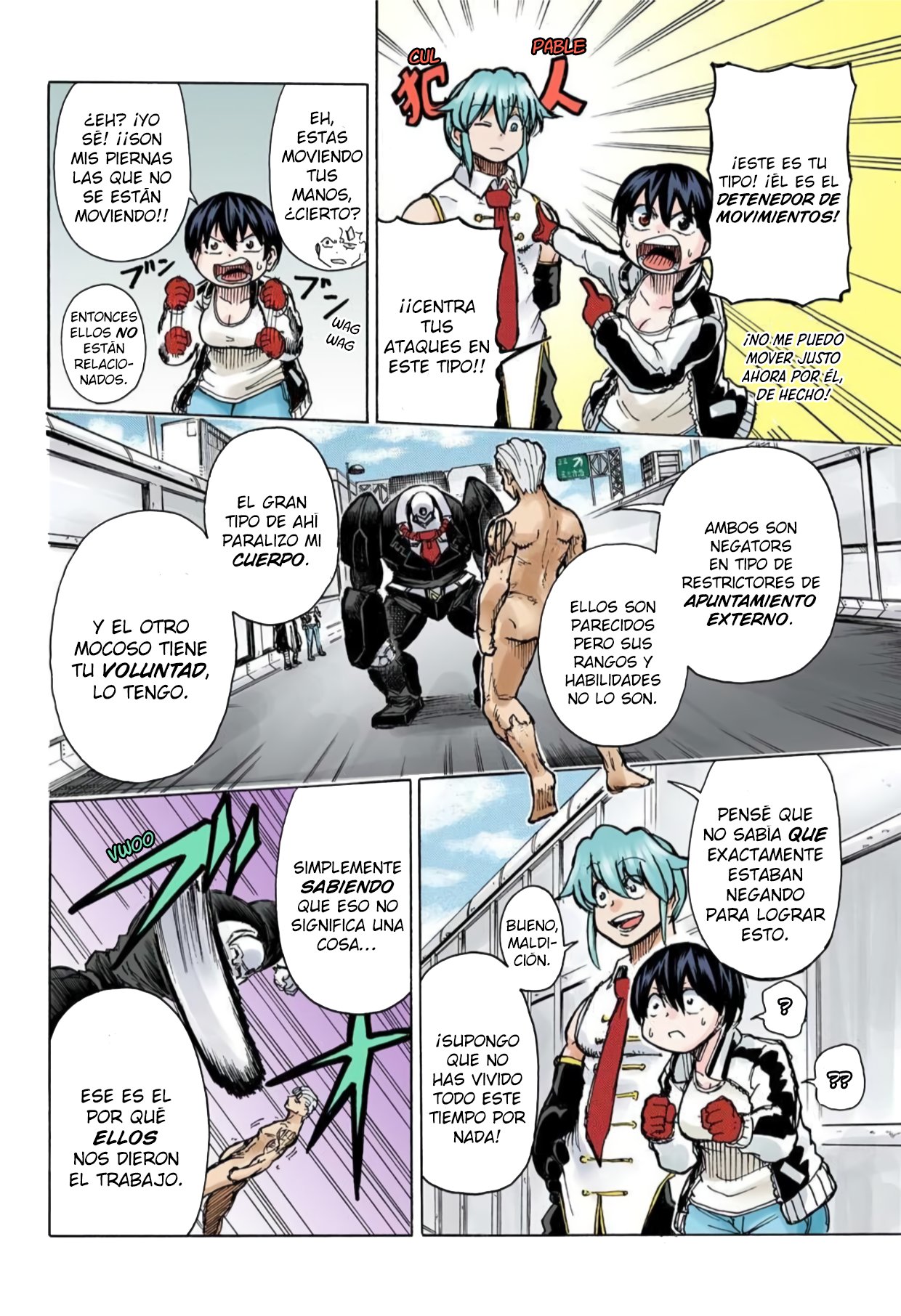 Read UNDEAD UNLUCK Full Color ES Manga Online